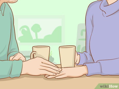 A simple touch sends the signal that you're interested in them.