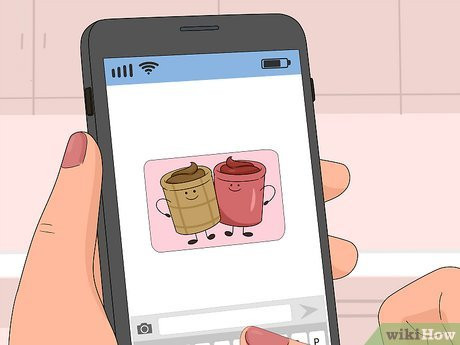 Use a cute line to say you’re a match made in heaven.