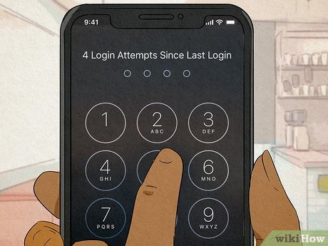 Step 3 She suddenly changed her phone password.