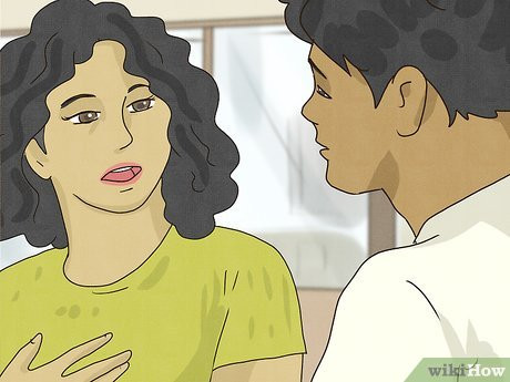 You want to be firm and sincere without appearing aggressive.