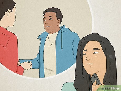 Step 3 Prepare for his reaction.