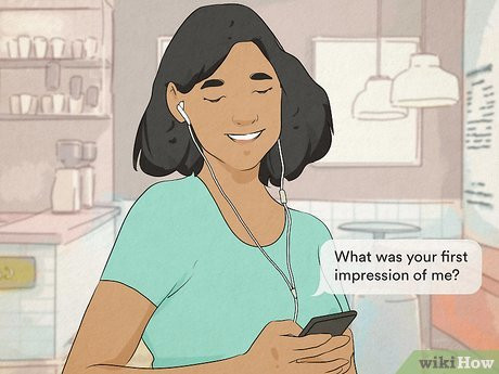 This gives your crush a chance to flirt with you.