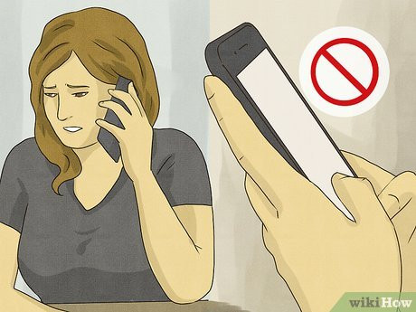 Step 3 Stop calling and texting him.