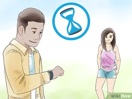 Step 5 Show up to the date on time.