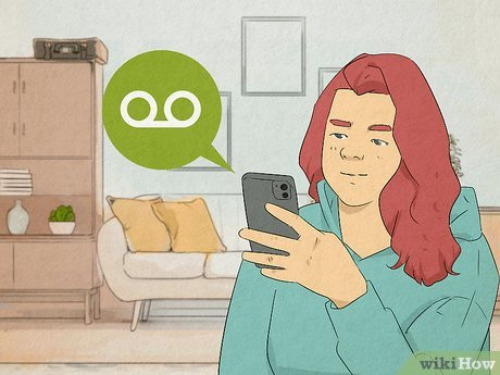 Let him leave a voicemail so he learns not to take your attention for granted.