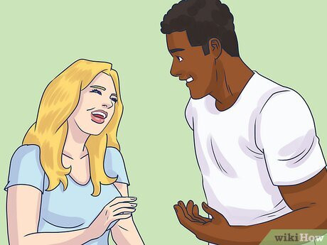 Step 5 Tease her a little bit.