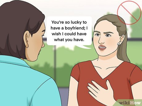 Step 1 Avoid constantly complaining about your single status.