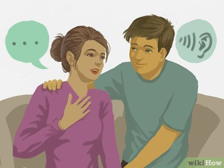 Step 4 Listen to them with an open mind.