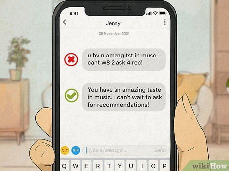 Your match will appreciate that you’re putting effort into your messages.