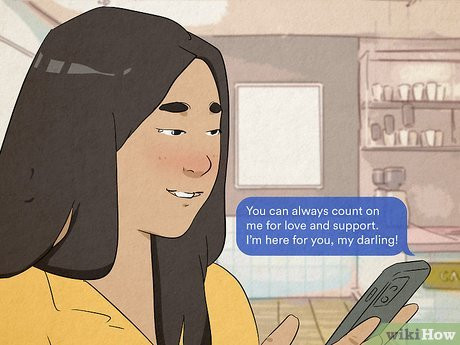 Offer him emotional...